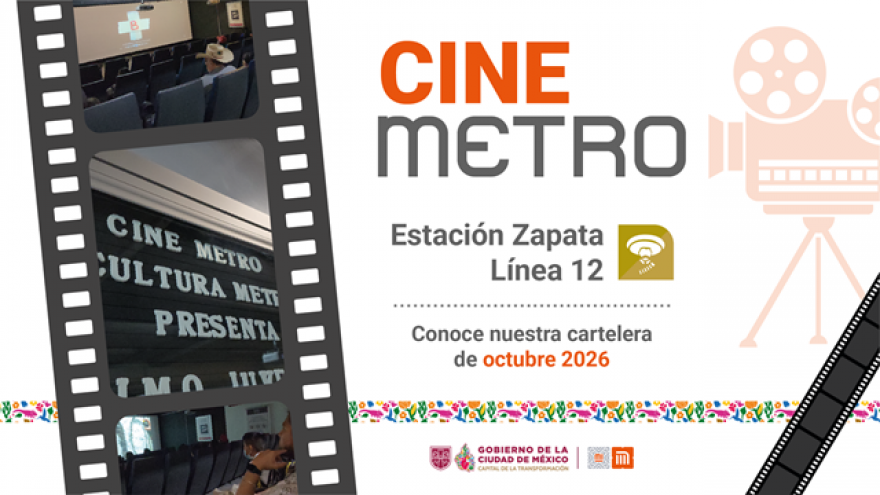 Cine Metro: cartelera octubre 2026